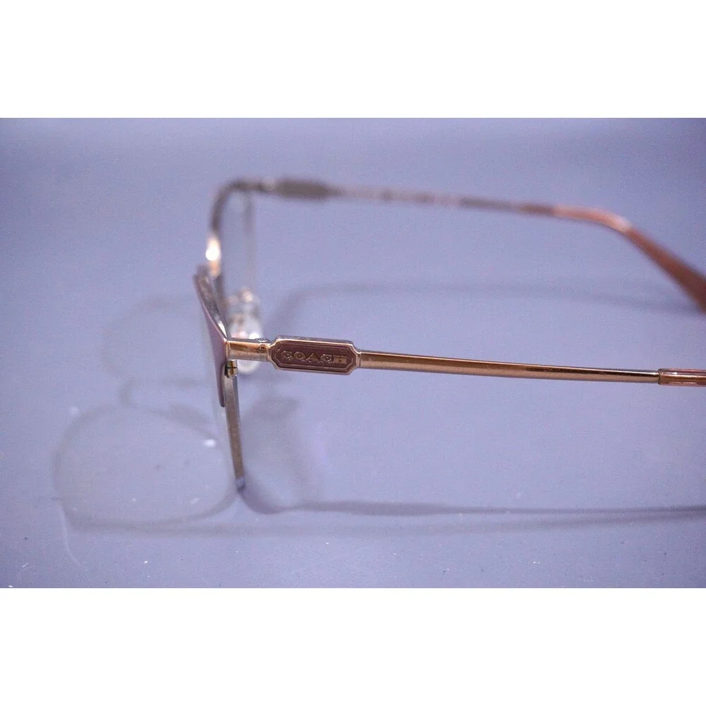 Coach Eyeglasses Frames HC5148 9419 Rose Gold/Light Eggplant Cat Eye 54-17-140